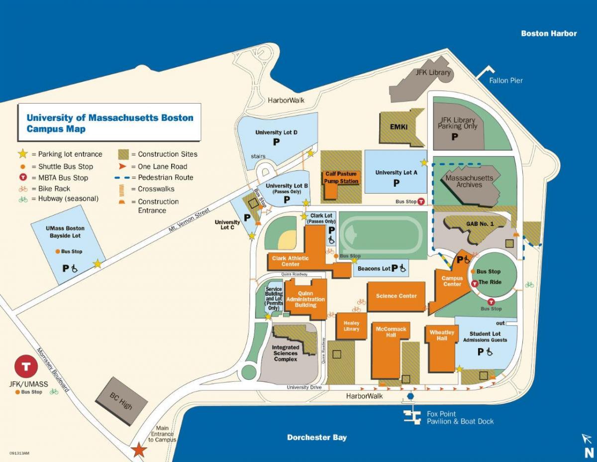 az egyetemet Bostoni egyetemen térkép