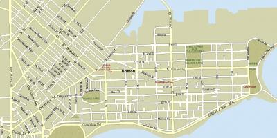 Utca térkép Bostoni