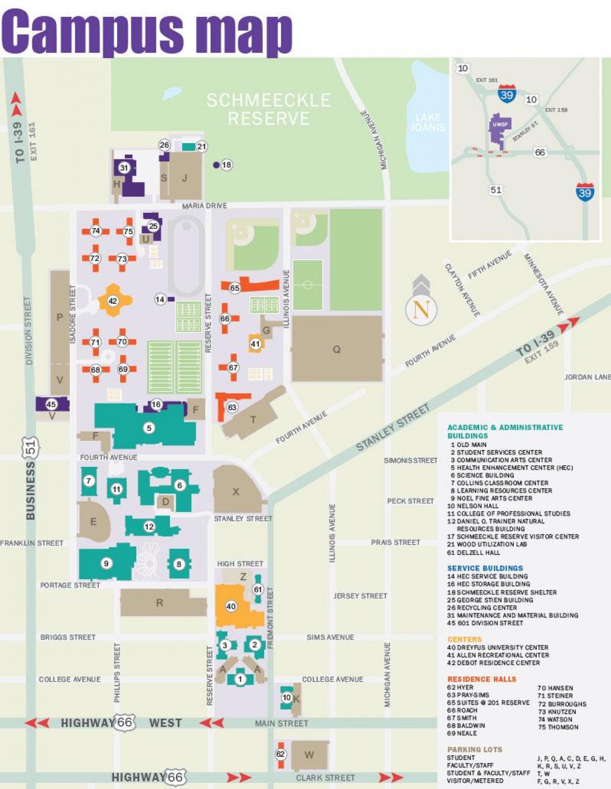 A Harvard orvosi egyetem campus térkép