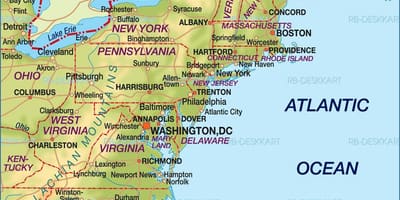 Boston minket térkép